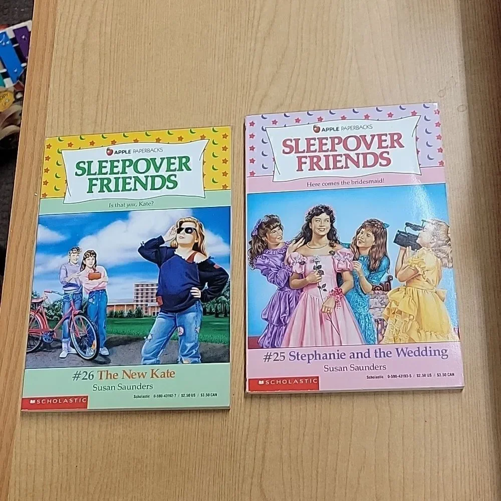 11 paperback‎ books. 5 Sleepover Friends, 6 assorted paperback.